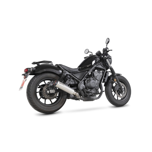 Scorpion Exhaust Honda CMX500 (Rebel) 2020 - 2023 Red Power Slip-on Stainless Steel Sleeve